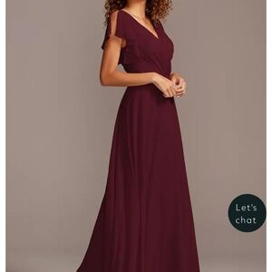 Bridesmaid gown